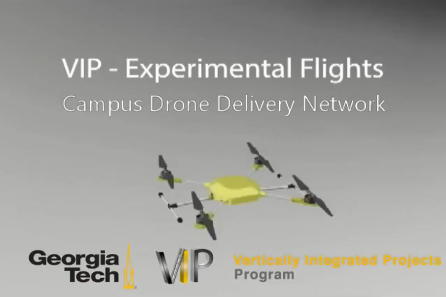  Campus Drone Delivery Network